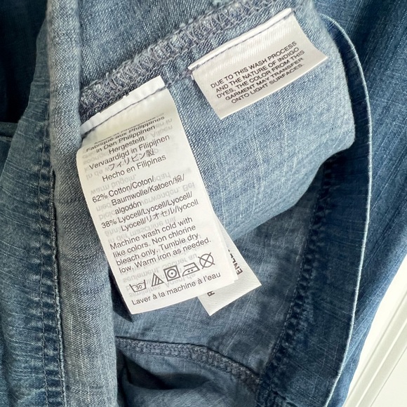 Madewell Denim Button Front Sundress - Picture 5 of 7